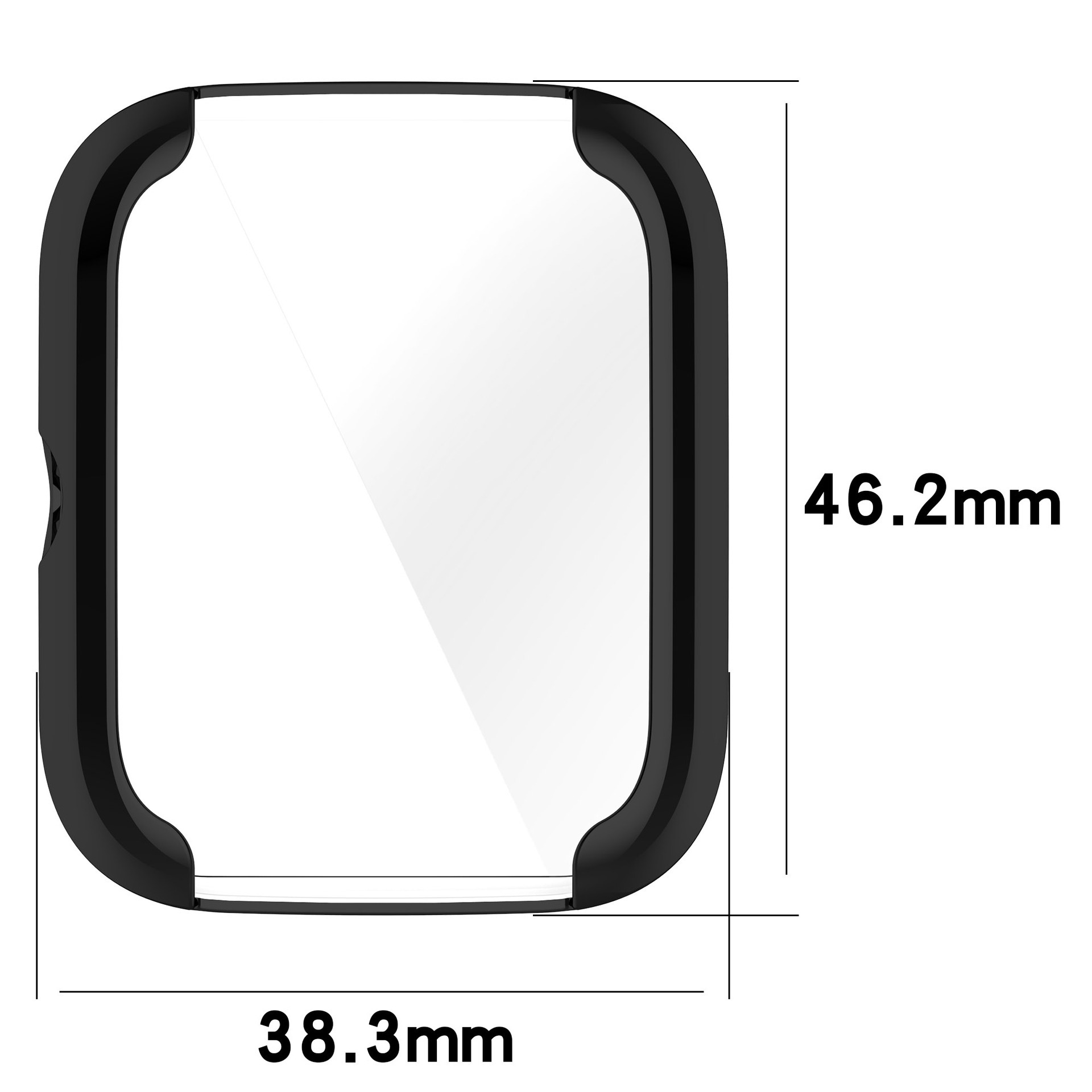 Applicable to Huami Amazfit Bip3 watch case electroplated TPU protective case bip3 pro All-inclusive watch case