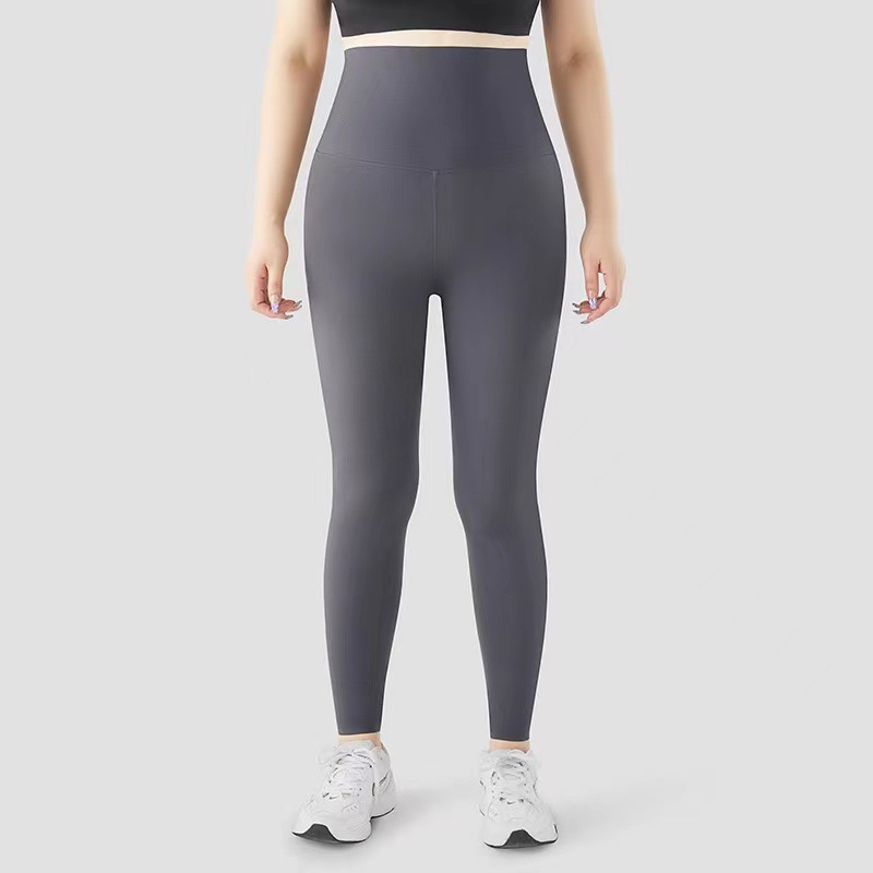Extra Large Size Shark Pants Women's Outer Wearing Spring and Autumn Thin High Waist Hip Lifting Belly Tighting Feet Barbie Pants Ankle Leggings