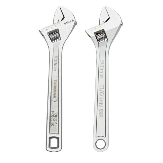 Wholesale Topson tool manual adjustable wrench 12 inch large open-end adjustable wrench 15 inch multi-function adjustable wrench