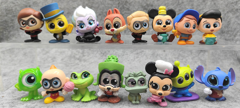Bulk goods Japan 30 bulk goods doorables stacked fairy tale House cartoon glass eye doll decoration doll