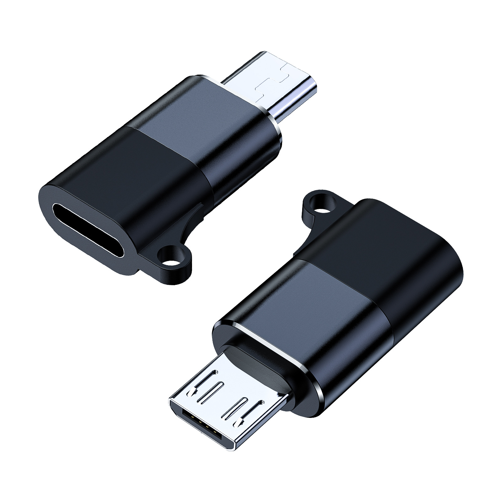 Применимый беспроводной микрофон с адаптером Micro на Type-C OTG Аудиоконвертер для гарнитуры мобильного телефона Apple