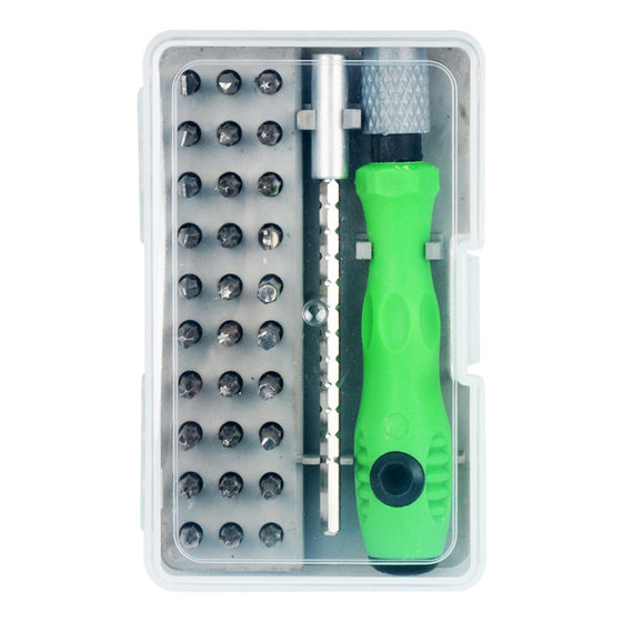 32-in -1 Clock Mobile Phone Disassembly Installation and Maintenance Household 7389 Hardware Tools Multi-use Piece Screwdriver Set