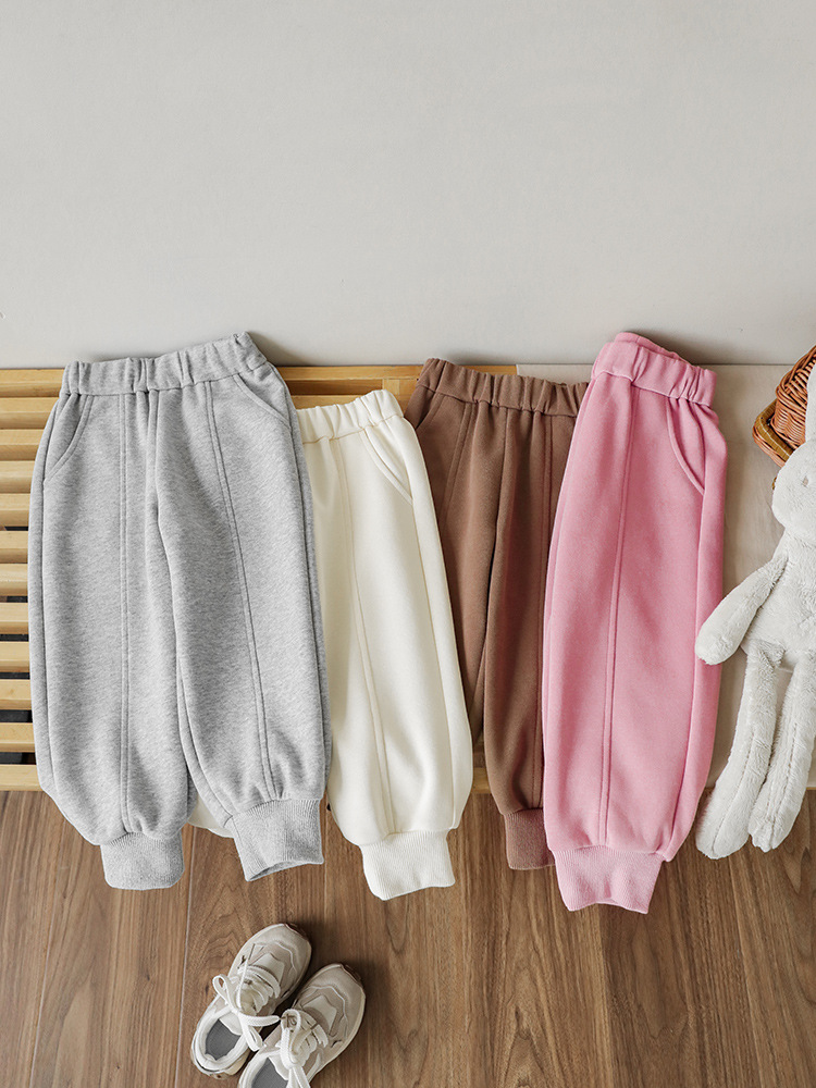 Qiu Duomeng Children's Net Edition Casual Pants 2024 New Spring and Autumn Girls' Korean Style Loose Pants Baby Pants