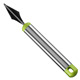 Single head carving knife Green