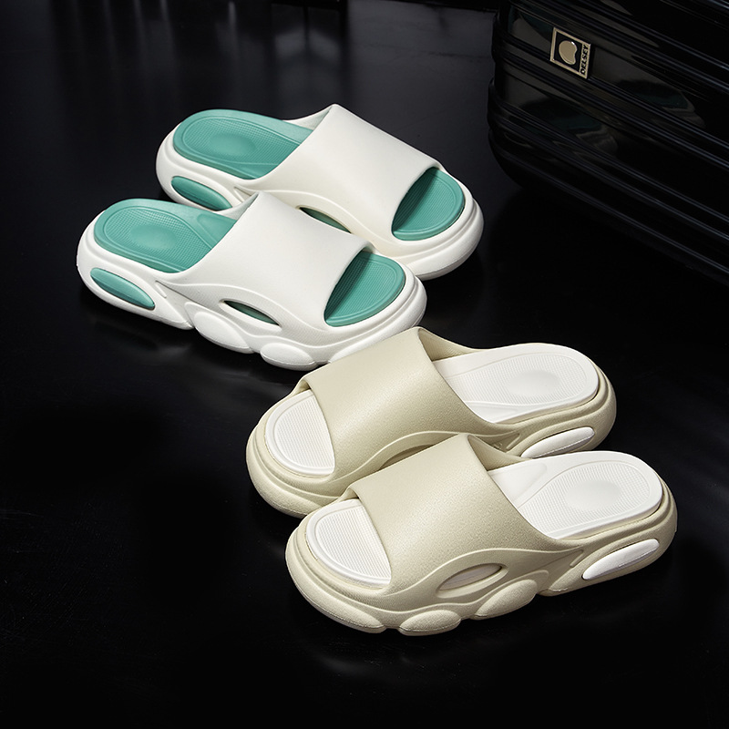 Summer New Slipper Slippers for Men and Women Thickened Non-slip Couple Student Home Outfit Household Slippers Wholesale