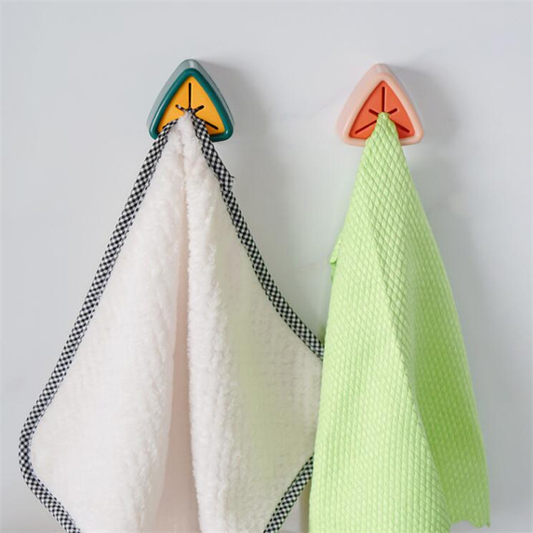 Creative storage towel plug bathroom non-hole cloth plug wall hanging towel rack kitchen bathroom cloth face towel