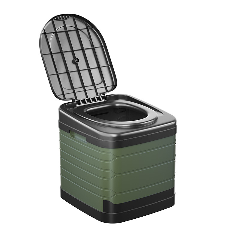 Outdoor Large Toilet Car Portable Foldable Toilet Camping Camping Home Deodorant Toilet for Elderly and Children