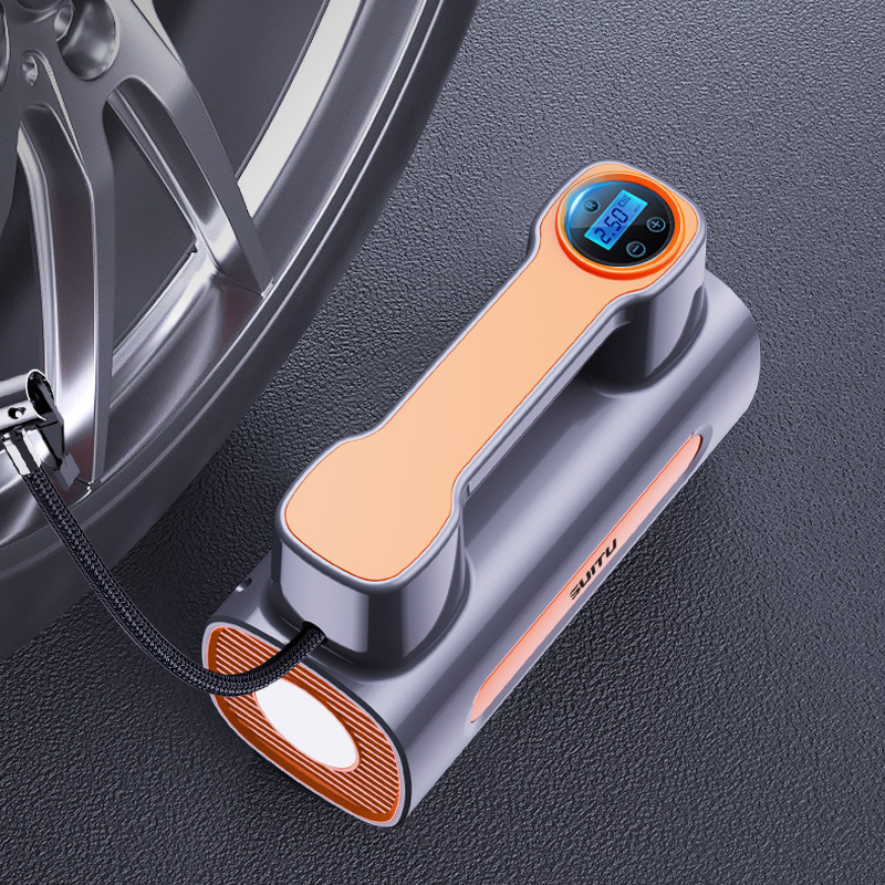 Car air pump Wired Wireless Smart car air pump Digital Display 12V portable tire pump