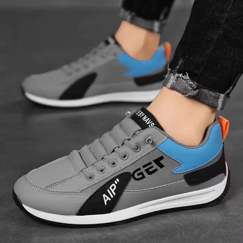A generation of men's shoes 2024 summer new leather pedal shoes breathable men's casual Joker sports shoes