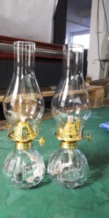 Small pumpkin medium brightness kerosene lamp glass butter lamp candlestick atmosphere lamp indoor and outdoor lighting lamps