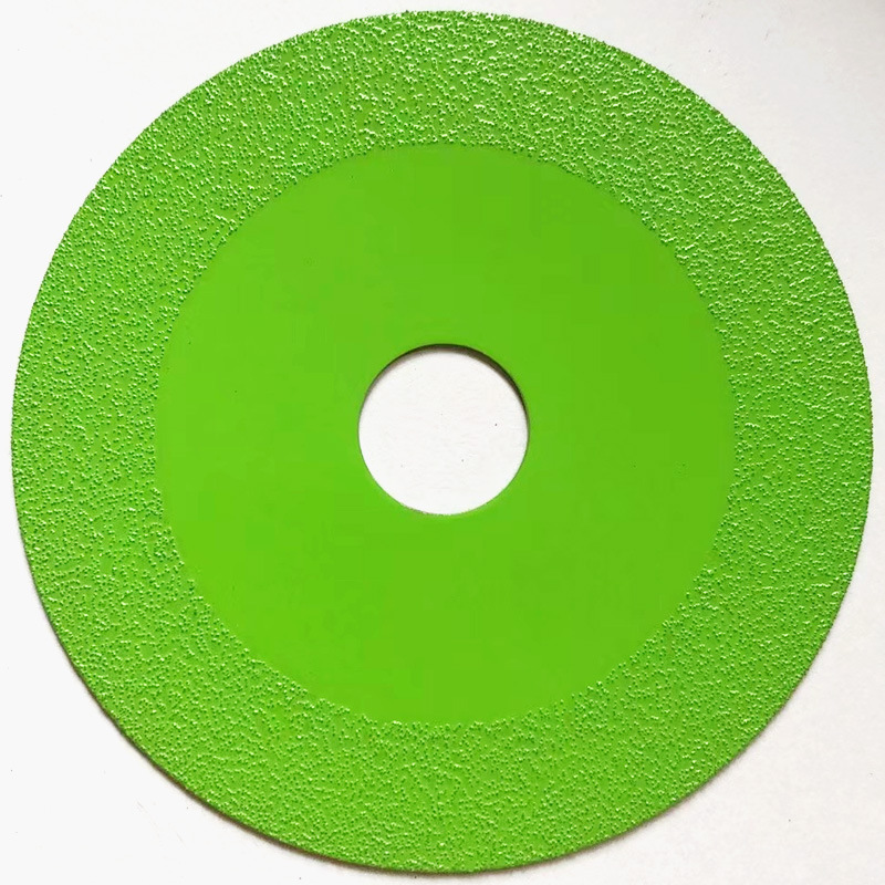 Cross-border glass cutting piece ceramic tile Jade Crystal wine bottle frosted 15mm wide diamond thin saw blade grinding piece