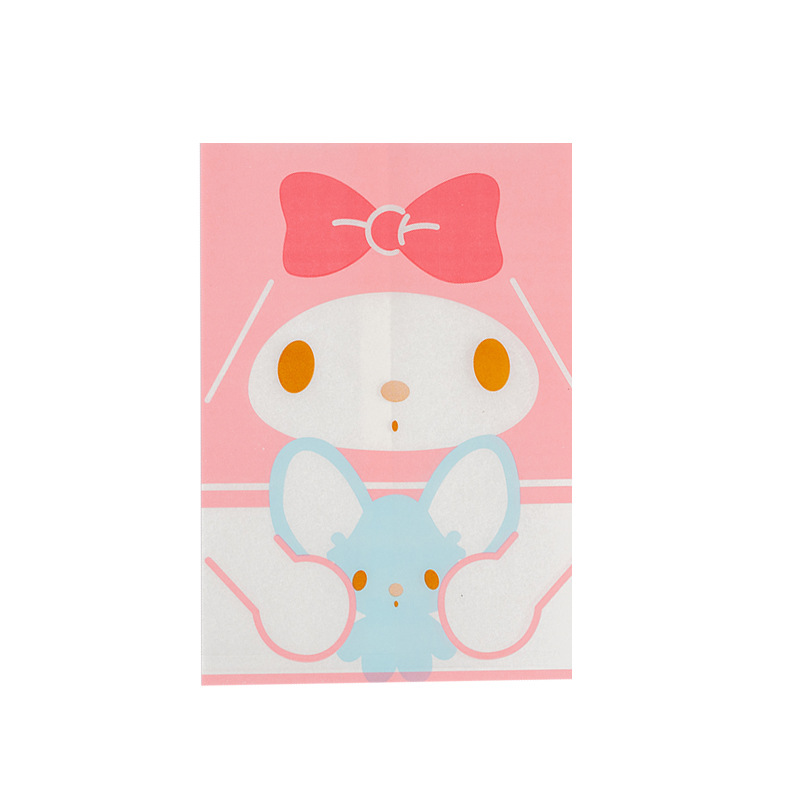 Ins Blind Bag Pinch Music Love Cute Letter Paper Bag Girl's Heart Self-sealing High-value Dessert Decorative Gift Bag