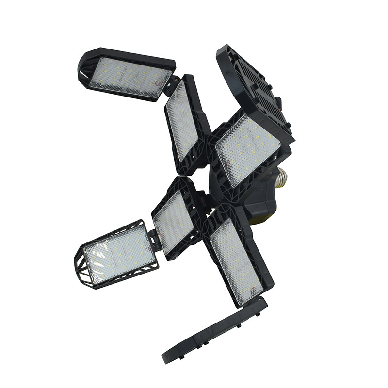 Amazon garage light free folding garage leaf light 100W8 leaf 120W10+1 warehouse factory High Bay Light