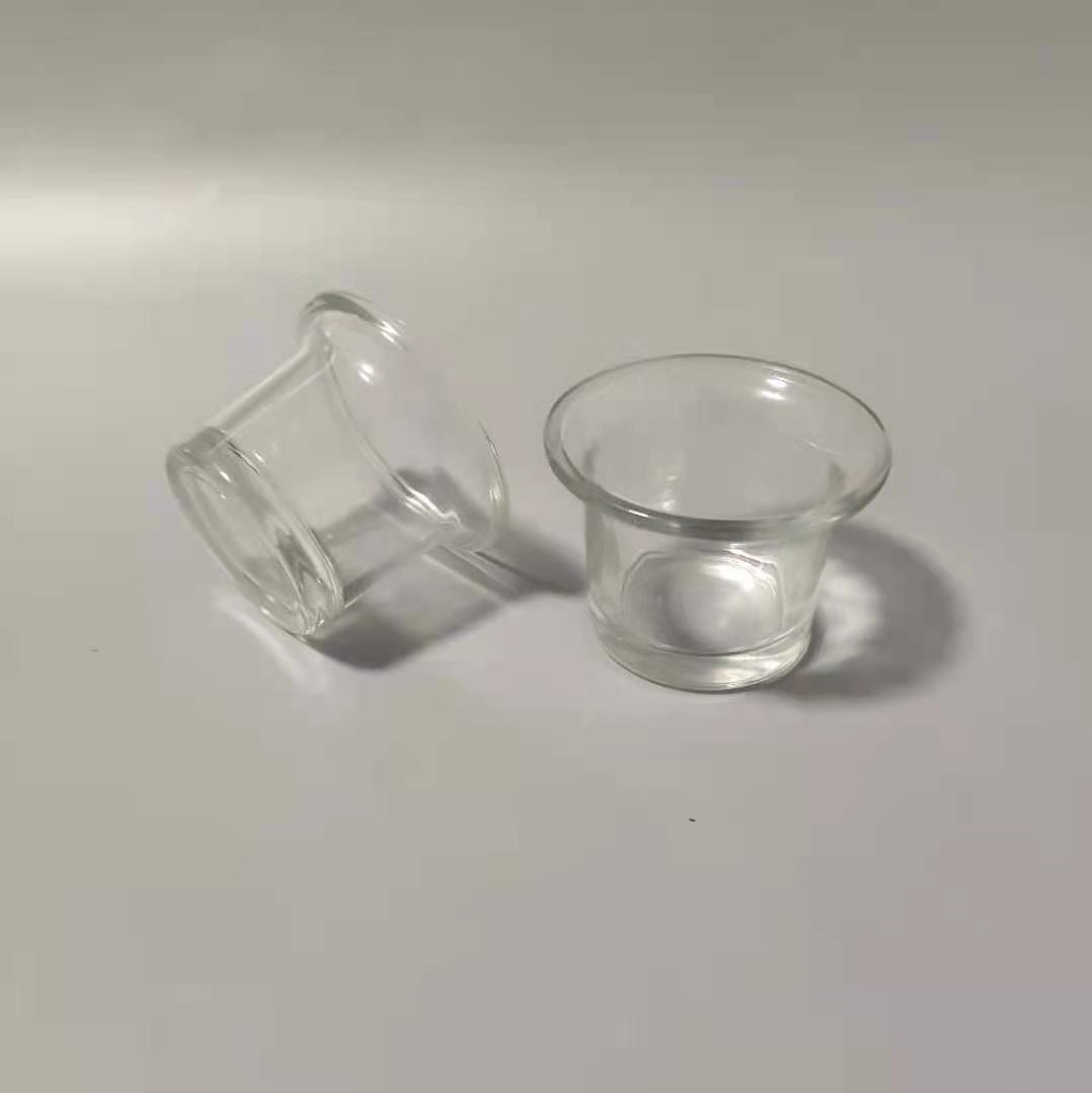 Factory Direct supply transparent glass candlestick aromatherapy candle Cup Chinese Cup diy candle material