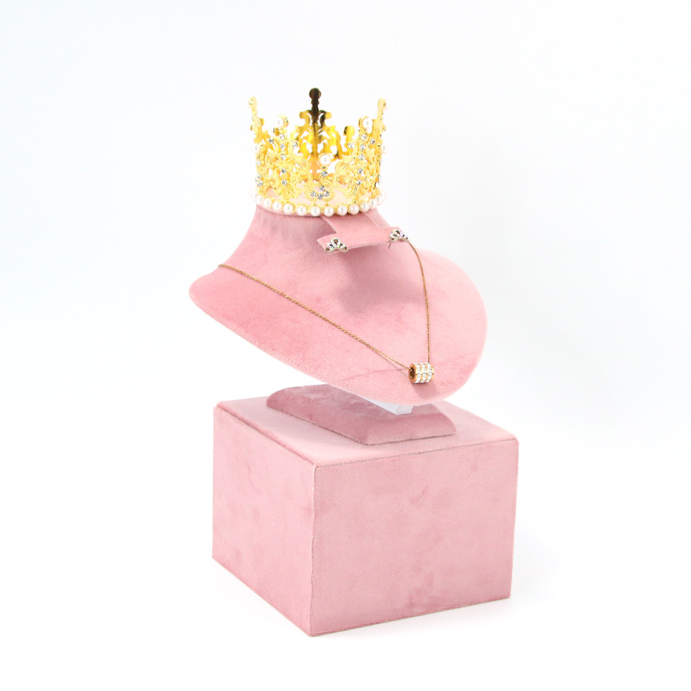 Factory Direct Necklace Display Stand Pendant Necklace Jewelry Portraits Neck Model Display Props Jewelry Jewelry Stand