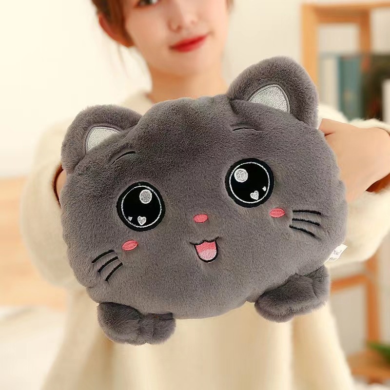 National standard safety intelligent explosion-proof charging hot water bag automatic power-off thick warm cartoon hand warmer cold warm