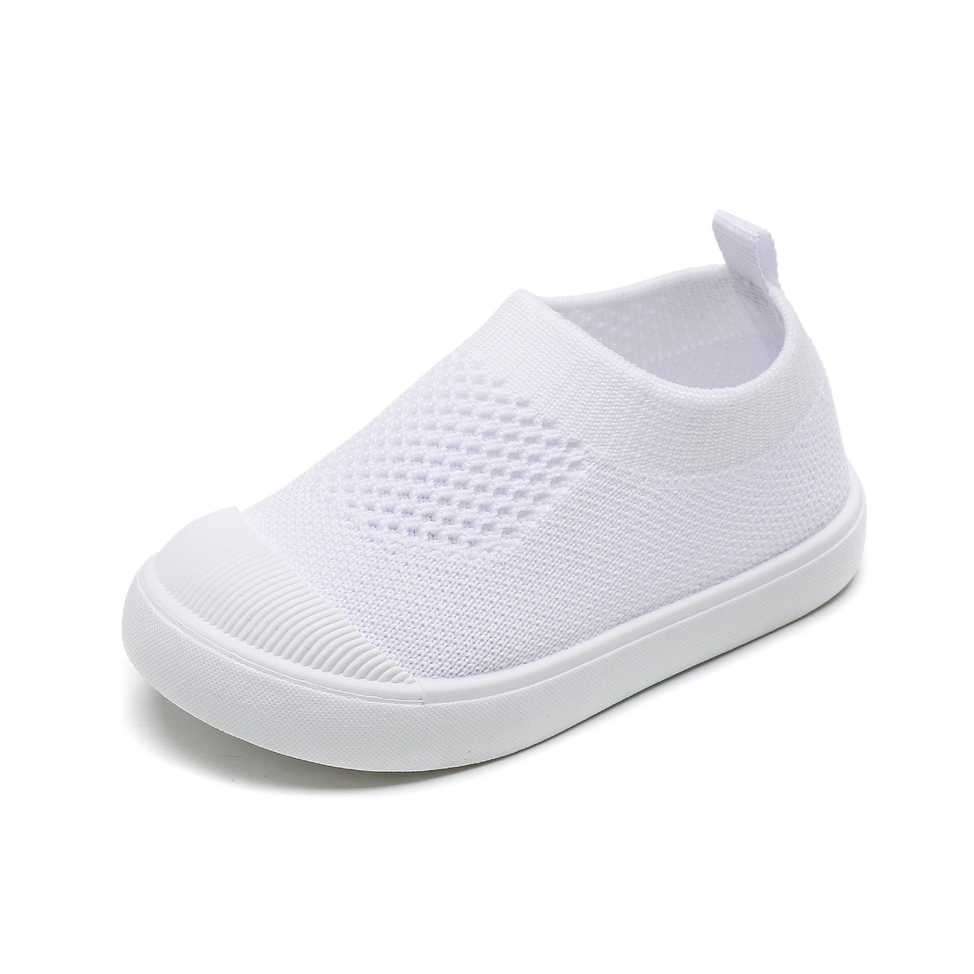 Baby toddler shoes fly woven breathable non-slip socks shoes soft soled indoor shoes for boys and girls children kindergarten cross-border generation