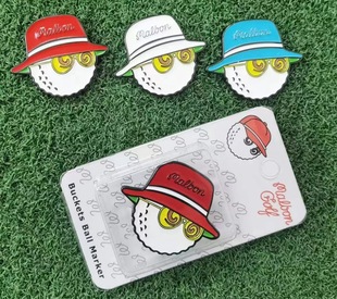 Golf basin cap baking varnish craft cap clip outdoor sports Mark cap clip Shenzhen manufacturers ball logo