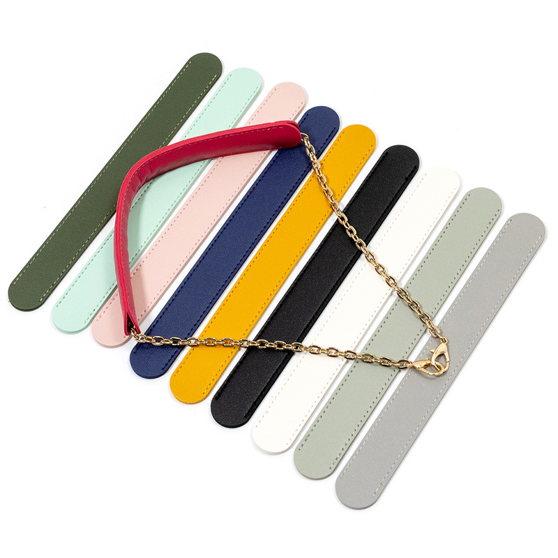 Bag chain non-slip leather shoulder pad diy shoulder strap accessories crossbody underarm bag decompression transformation leather shoulder pad