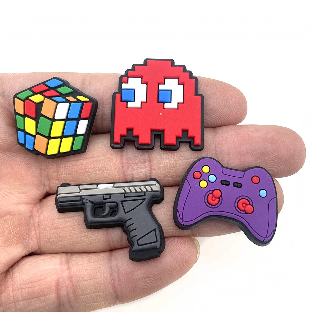 Cute Cartoon Game Series Hole Shoes Shoe Flower Accessories Hole Shoe Buckle