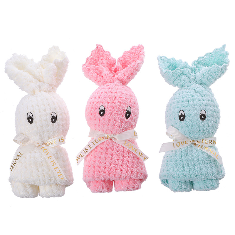 Rabbit Towel Hand Gift Wearable Pearl Wedding Gift Birthday Gift Wedding Gift Shop Christmas Gift Opening Gift