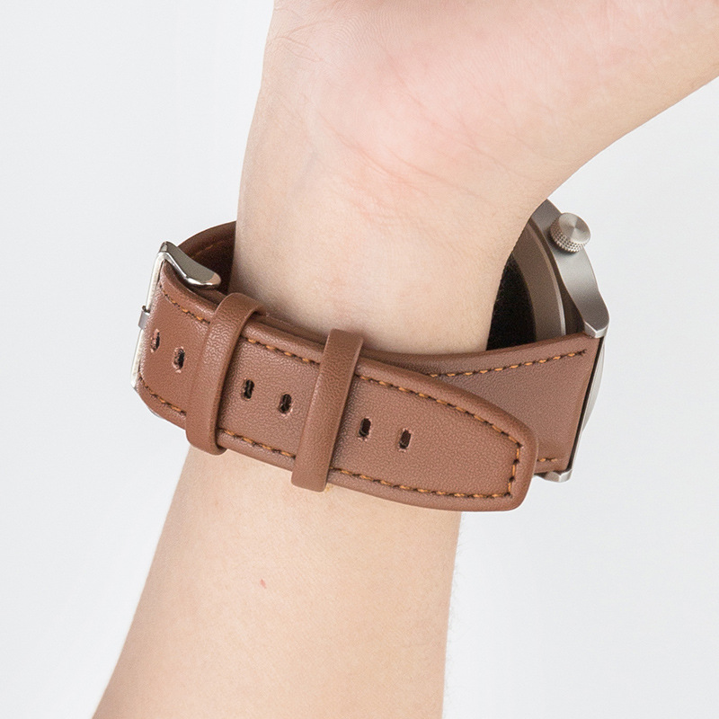 Factory in stock for Huawei GT2 PRO Watch Strap Business 22mm Huawei Samsung Glory Leather Strap