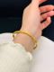 [4028] bamboo bracelet gold
