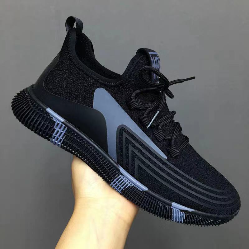 Spring and Autumn Shoes Men's Shoes Casual Korean Sports Running Shoes Cloth Shoes Torre Shoes Men's Cloth Shoes Trendy Shoes