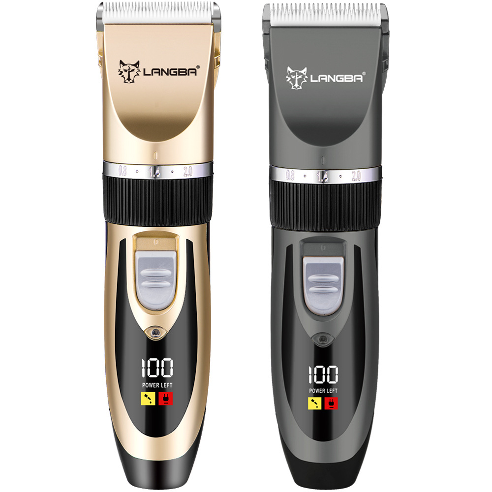 Factory Direct electric hair clipper Amazon dog electric clipper cross-border charging Clipper cat pet Shaver