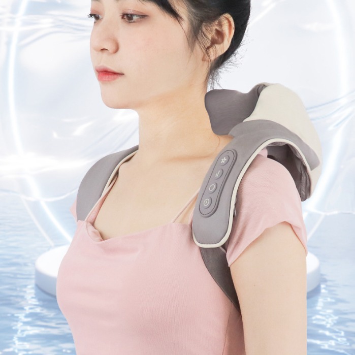 Cross-border new oblique muscle massager kneading shawl household cervical spine massager shoulder and neck multi-function neck hot compress