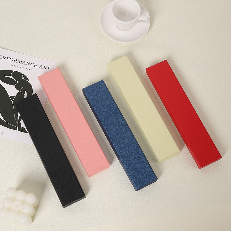 Spot wholesale 6 inch Macaron color fan Box 7 inch heaven and earth cover fan gift box printed logo