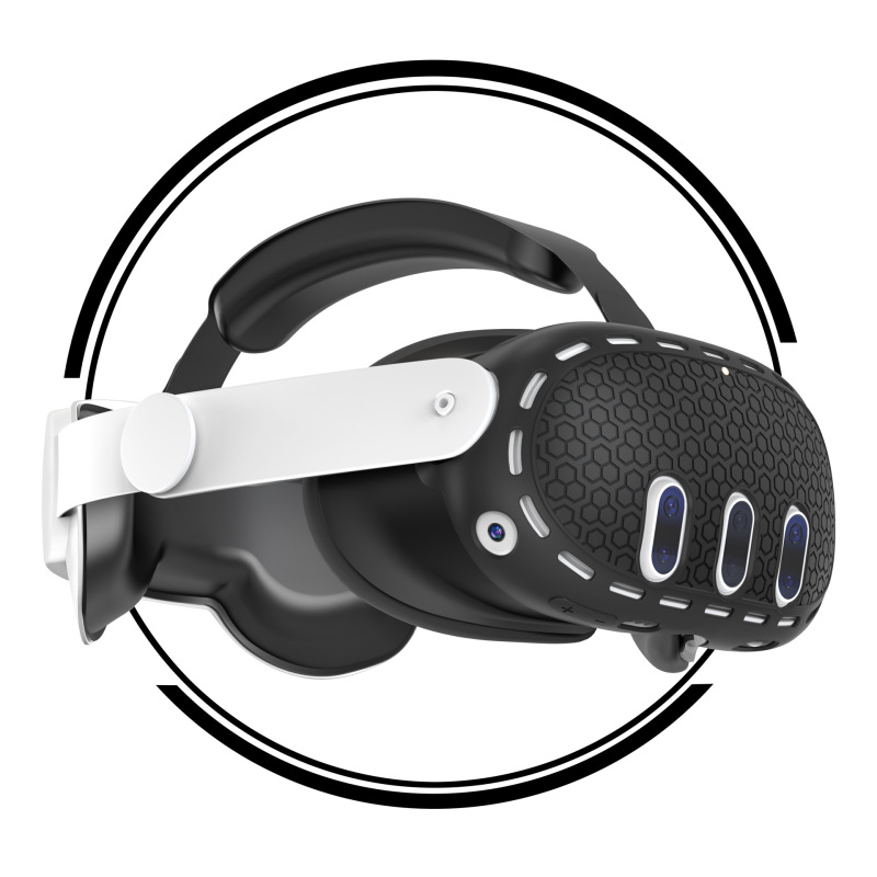 メタクエスト3ホストカバーシリコン材質VRホストカバースマートメガネ部品スポットに適しています|undefined