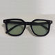 black frame dark green sheet