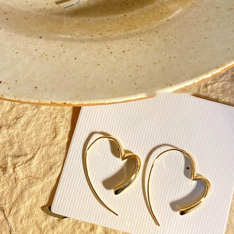 Square and round face, Tiancai! Simple cold style lovely earrings 2023 new popular elegant all-match earrings earrings for women