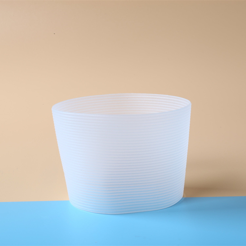 Thin cup cover insulated silicone conical cup cup cover supply wholesale all-match Universal Daily necessities
