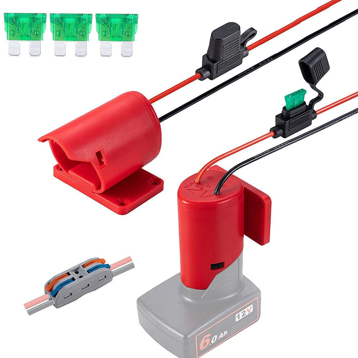 Take electrical adapter MILWAUKEE 12V Mivochi M12 DIY