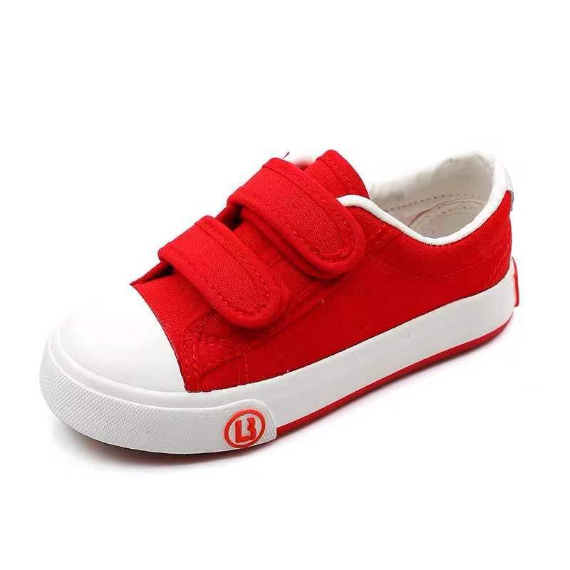 Crayon Little Star Children's White Shoes Boys and Girls Shoes Kindergarten White Cloth Shoes Children's Canvas Board Shoes for Primary School Students