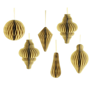 Factory direct supply thick paper honeycomb ball window honeycomb ball pendant Christmas holiday decoration shaped honeycomb pendant wholesale