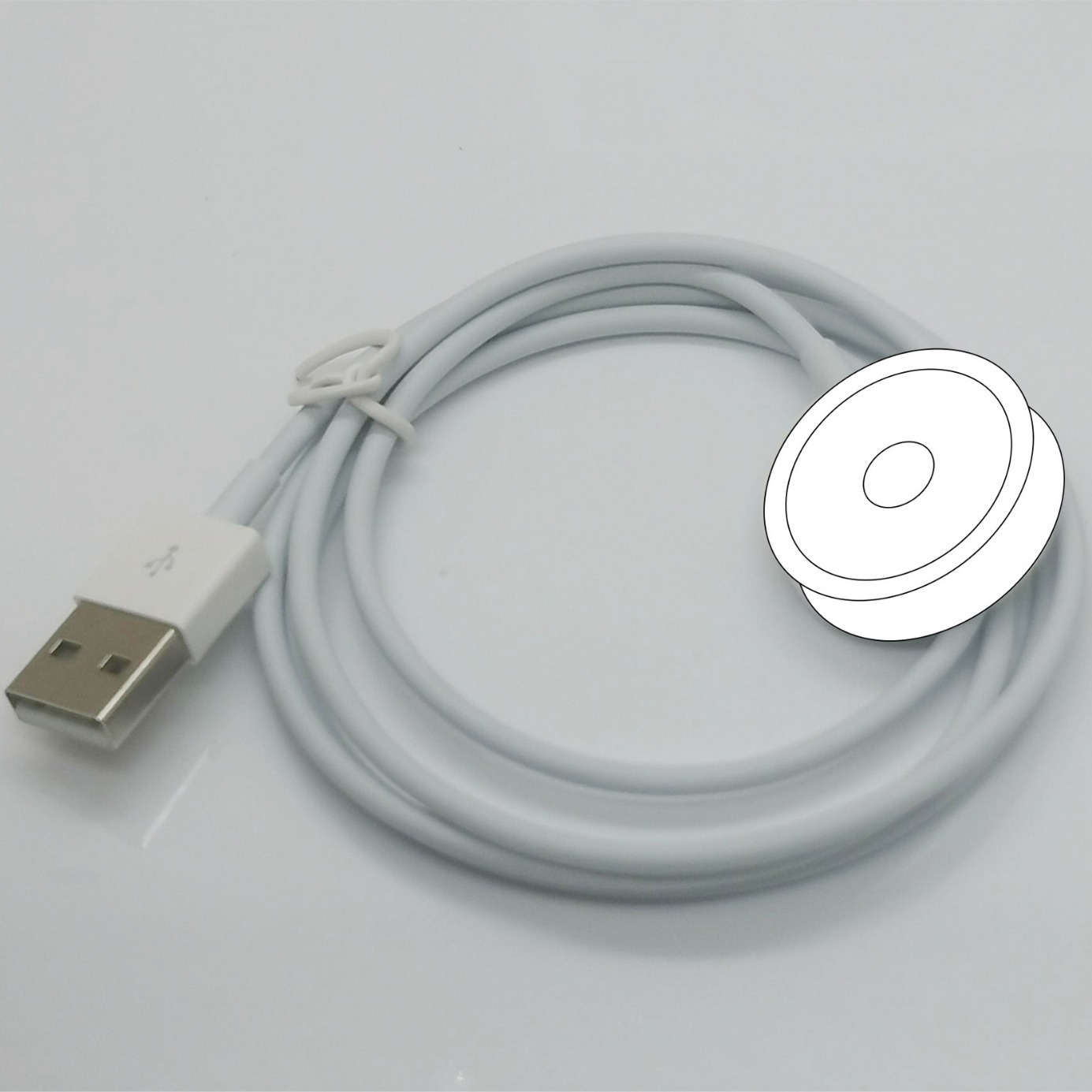 Suitable for Apple Watch Watch Charging Cable Base USB Interface Smart Wireless Magnetic Watch Charger