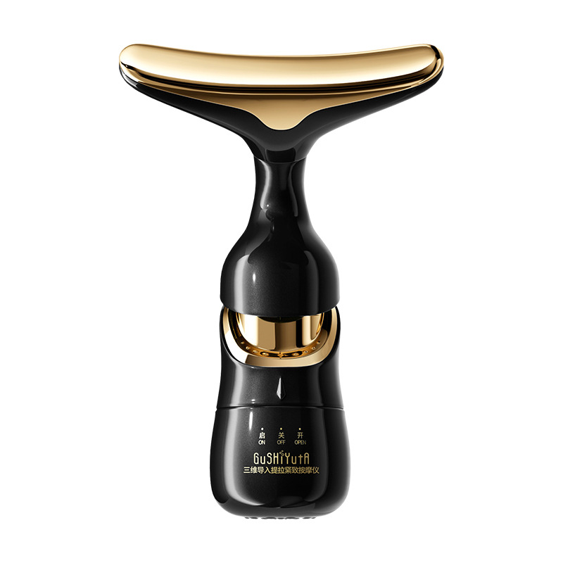 The story and her one-instrument Three-Body introduction of lifting and tightening massage instrument desalination neck lines French lines manufacturers wholesale on behalf of hair