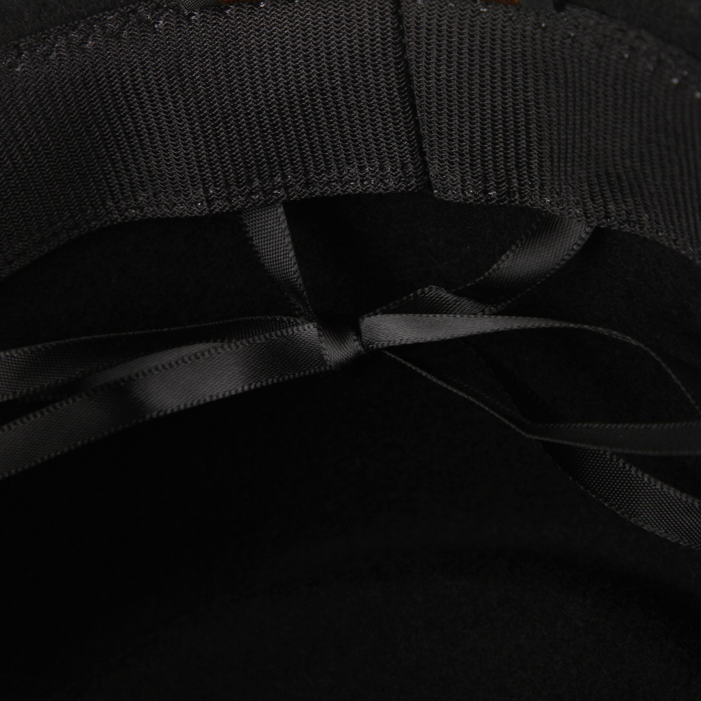 Amazon cross-border hot selling Jazz hat men and women British pure wool concave-convex top curling small bowler hat wholesale