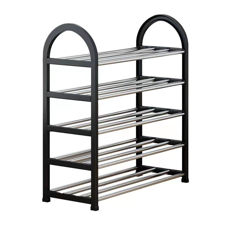 Simple plastic household multifunctional storage small shoe cabinet space-saving bedroom storage shoe rack a generation of postage
