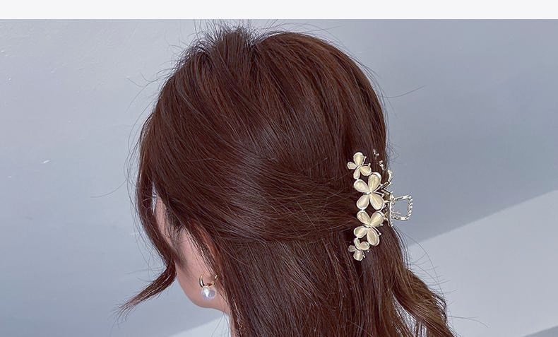 Νέο γυναικείο κλιπ υψηλής αίσθησης 2023 Καλοκαιρινό γατίσιο μάτι πεταλούδα κεφαλιού καρχαρία Κλιπ μαλλιών με κλιπ κεφαλής_voghion.com