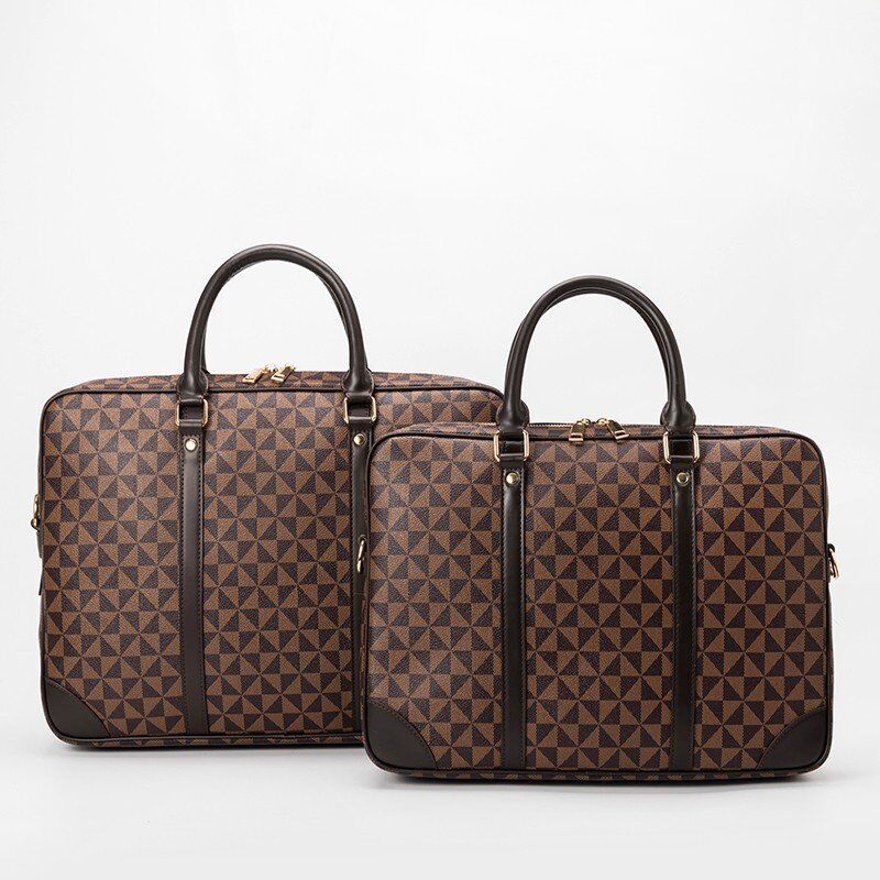 Document bag briefcase wholesale New Fashion large capacity men and women portable business bag cross border laptop bag