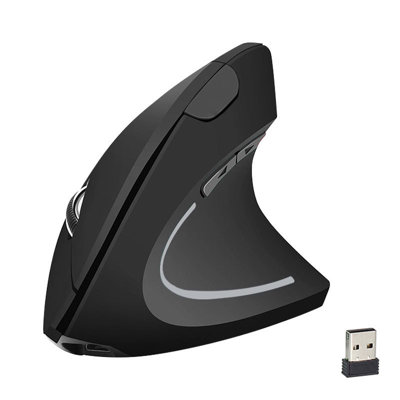 2.4G wireless vertical five-generation right-hand battery charging wired mouse Amazon creative manufacturers wholesale