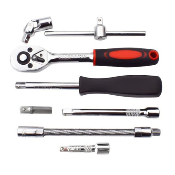 Wholesale ratchet wrench socket tool set 46-piece multi-functional combination auto repair auto insurance quick repair tool