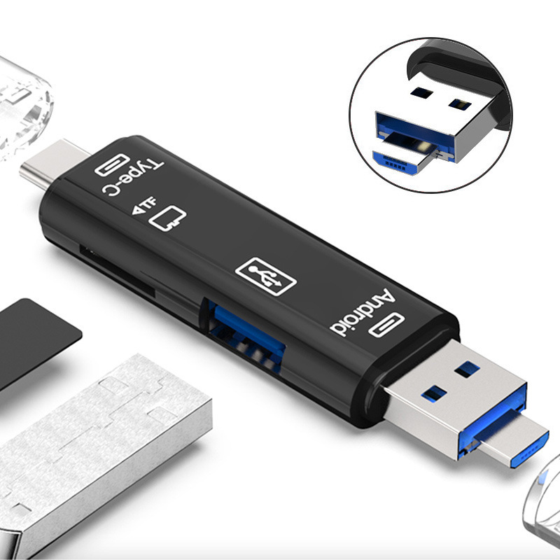 工場プライベートモデル2.0カードリーダーtype-cアンドロイド携帯電話パソコン多機能otg2.0tf/usb|undefined