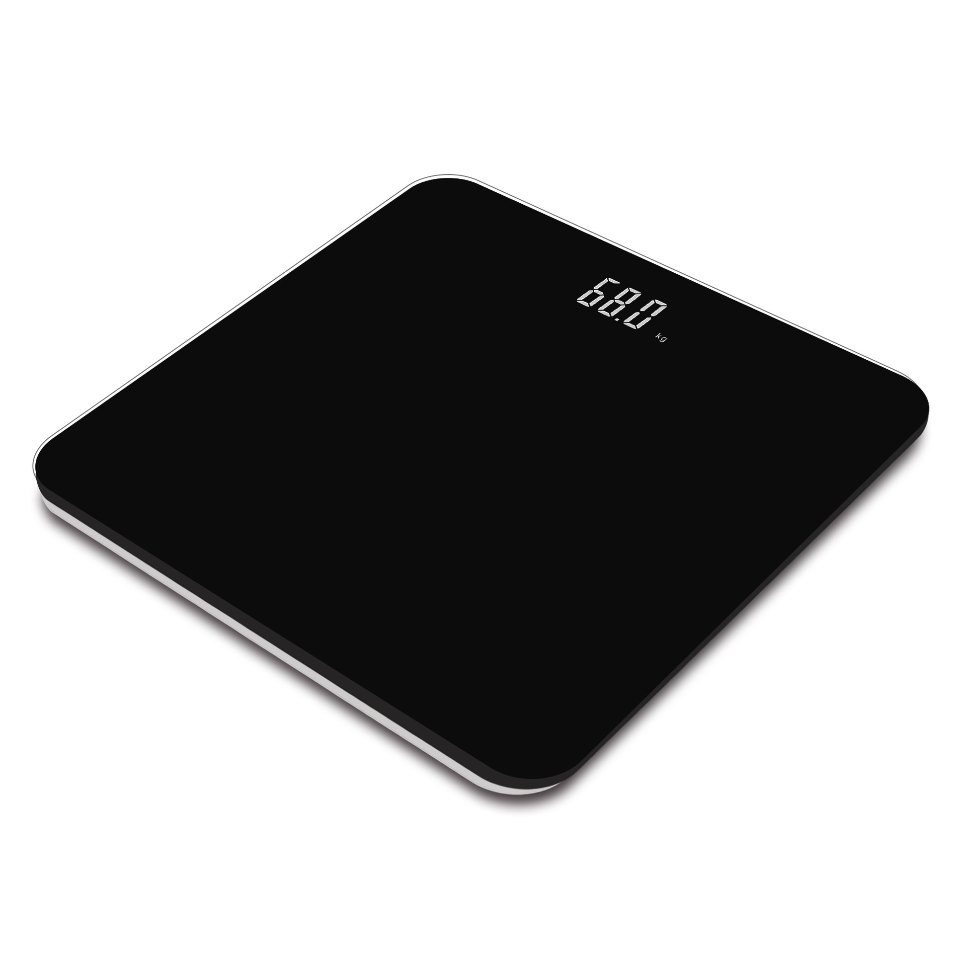 Oppel Star Hotel Room Scale Bathroom Scale Black Tempered Glass Electronic Scale bathroomscale