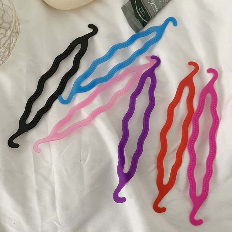 New pattern double hook hair iron ball head flower bud hair tool hairdressing stick pattern hair dish artifact jewelry