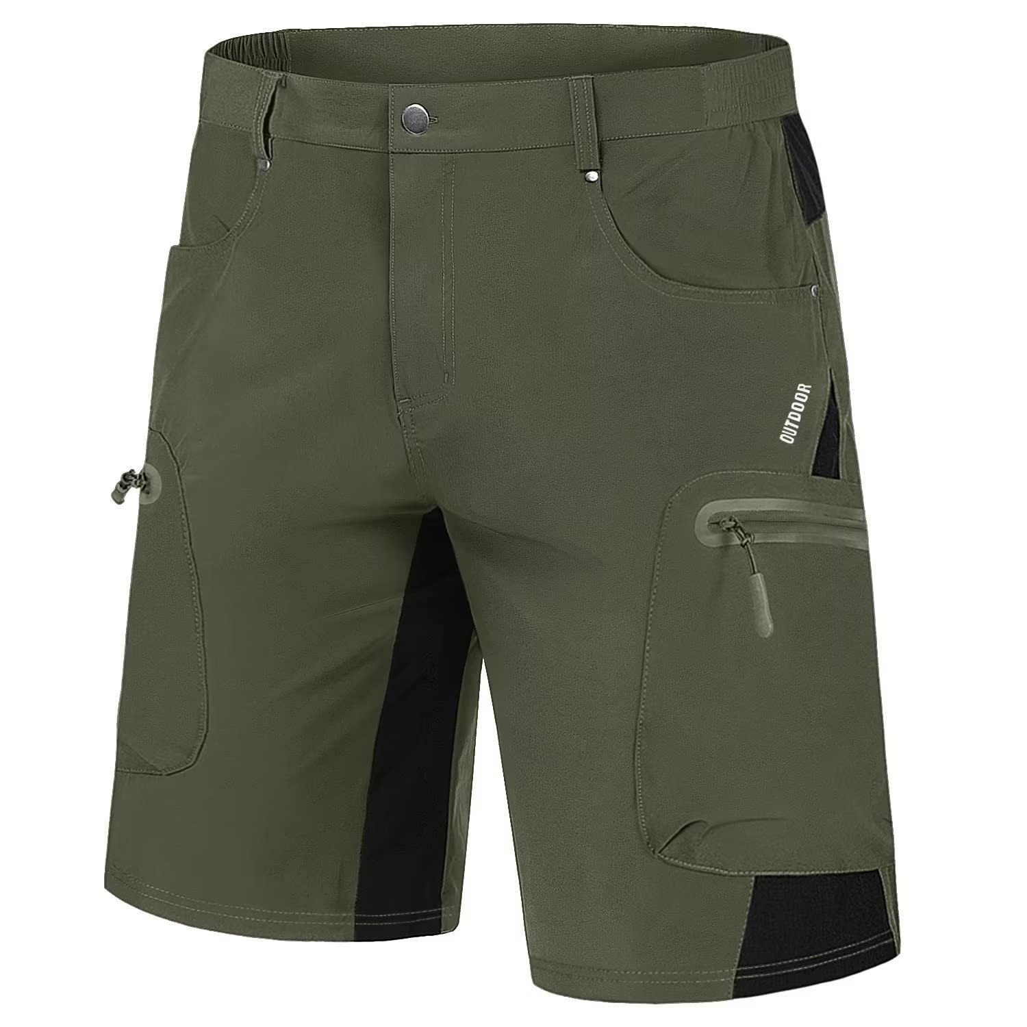 2023 European and American hot summer new men's sports pants pocket tear-proof wear-resistant quick-drying breathable hiking shorts